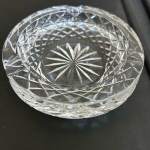 Elegant Crystal Glass Ashtray